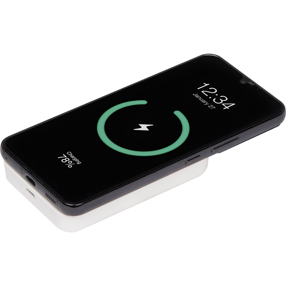 Draadloze powerbank 5.000 mAh meerval